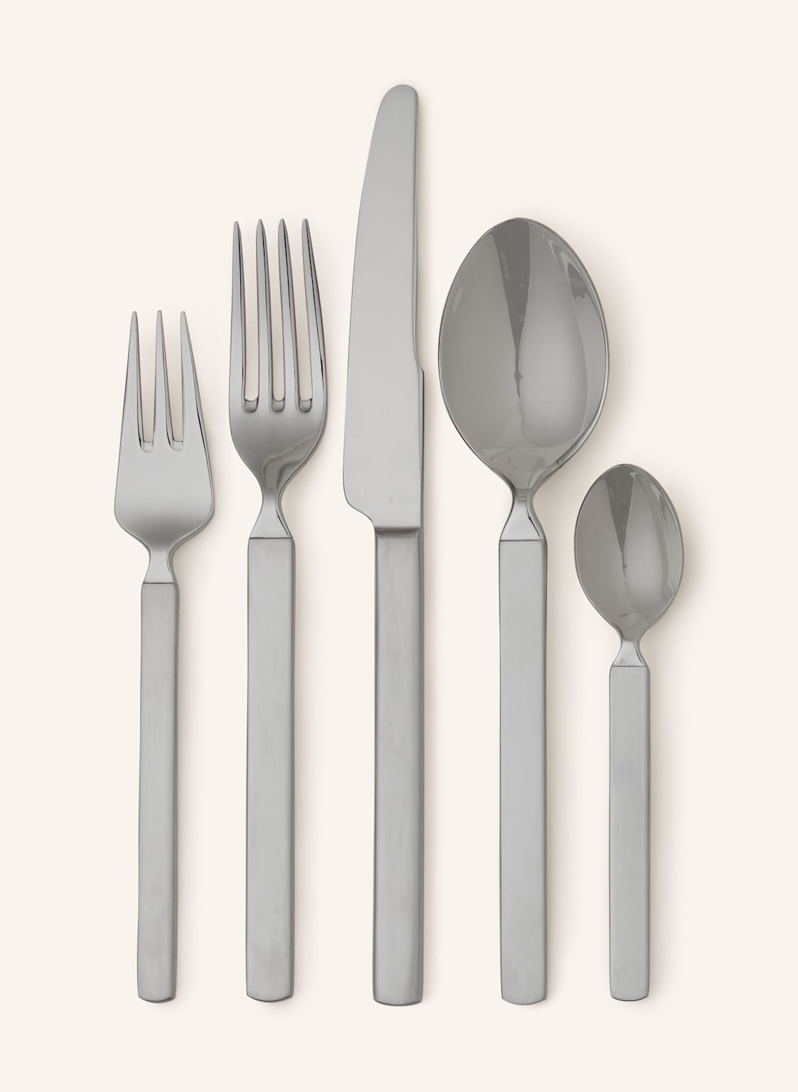 Alessi 30-Tlg. Besteck-Set Dry silber Alessi 30-Tlg. Besteck-Set Dry silber von Alessi