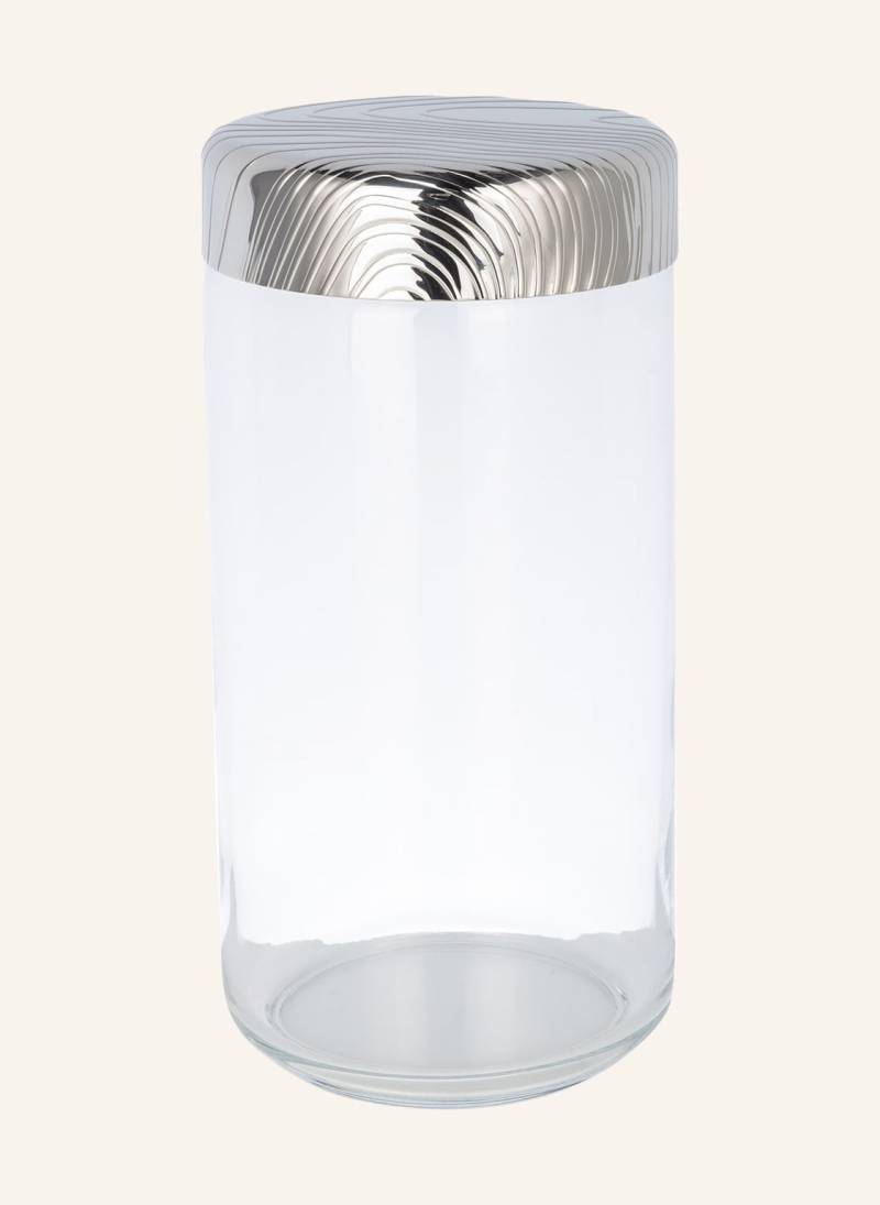 Alessi Aufbewahrungsdose Veneer silber von Alessi