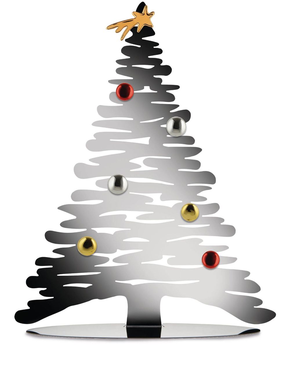 Alessi Christmas Bark tree decoration - Silver von Alessi