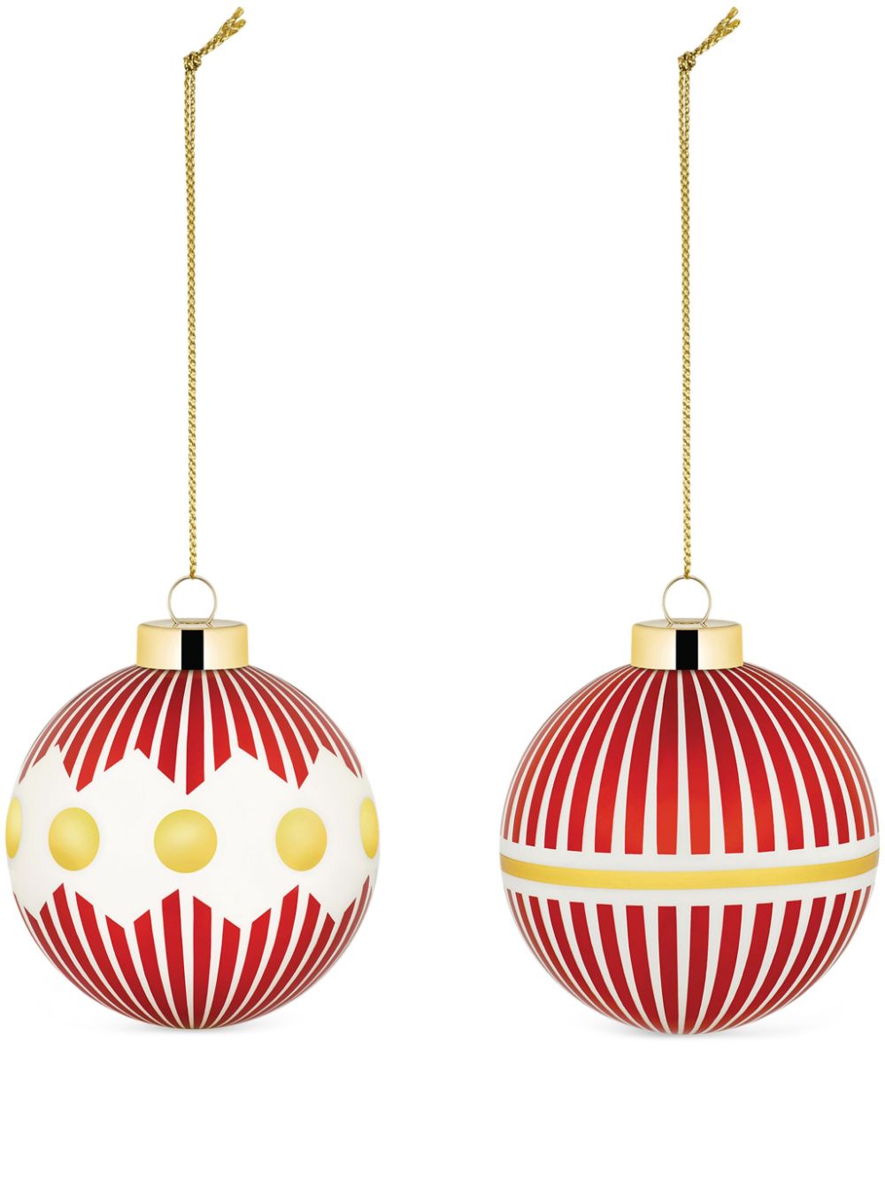 Alessi Christmas Tree ornament (set of two) - Red von Alessi