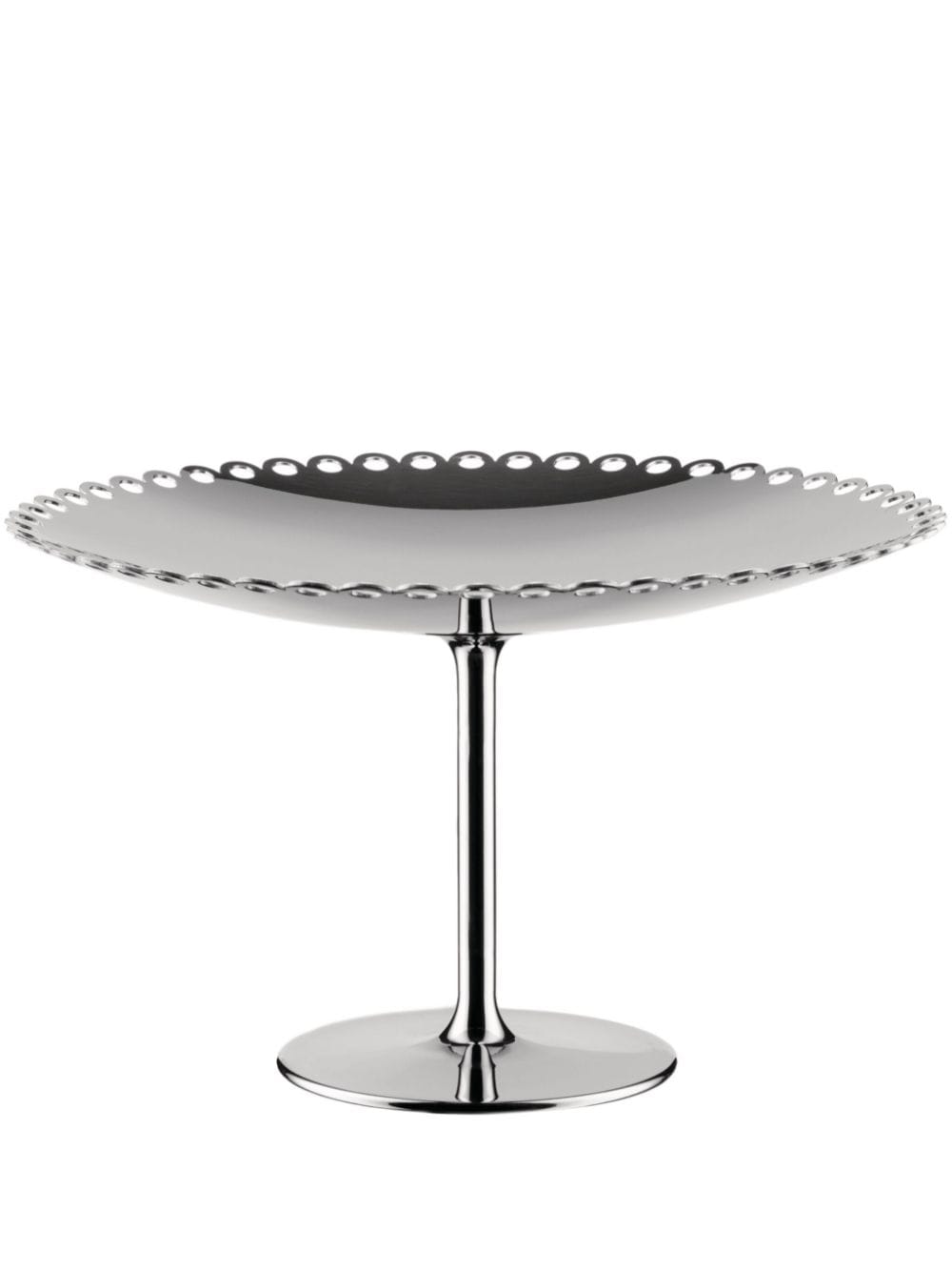 Alessi Edges cake stand (23.9cm x 14.4cm) - Silver von Alessi