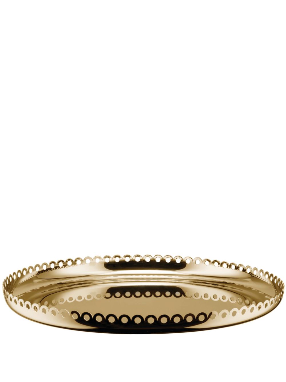 Alessi Edges decorative tray (35cm) - Gold von Alessi