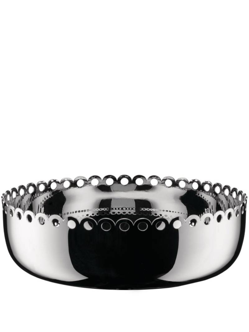 Alessi Edges serving basket (21cm x 7.5cm) - Silver von Alessi