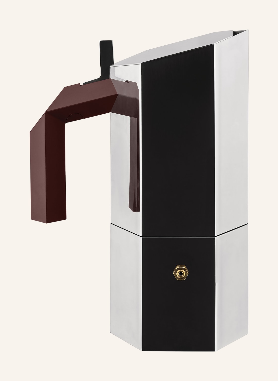 Alessi Espressokocher Menhir silber Alessi Espressokocher Menhir silber von Alessi