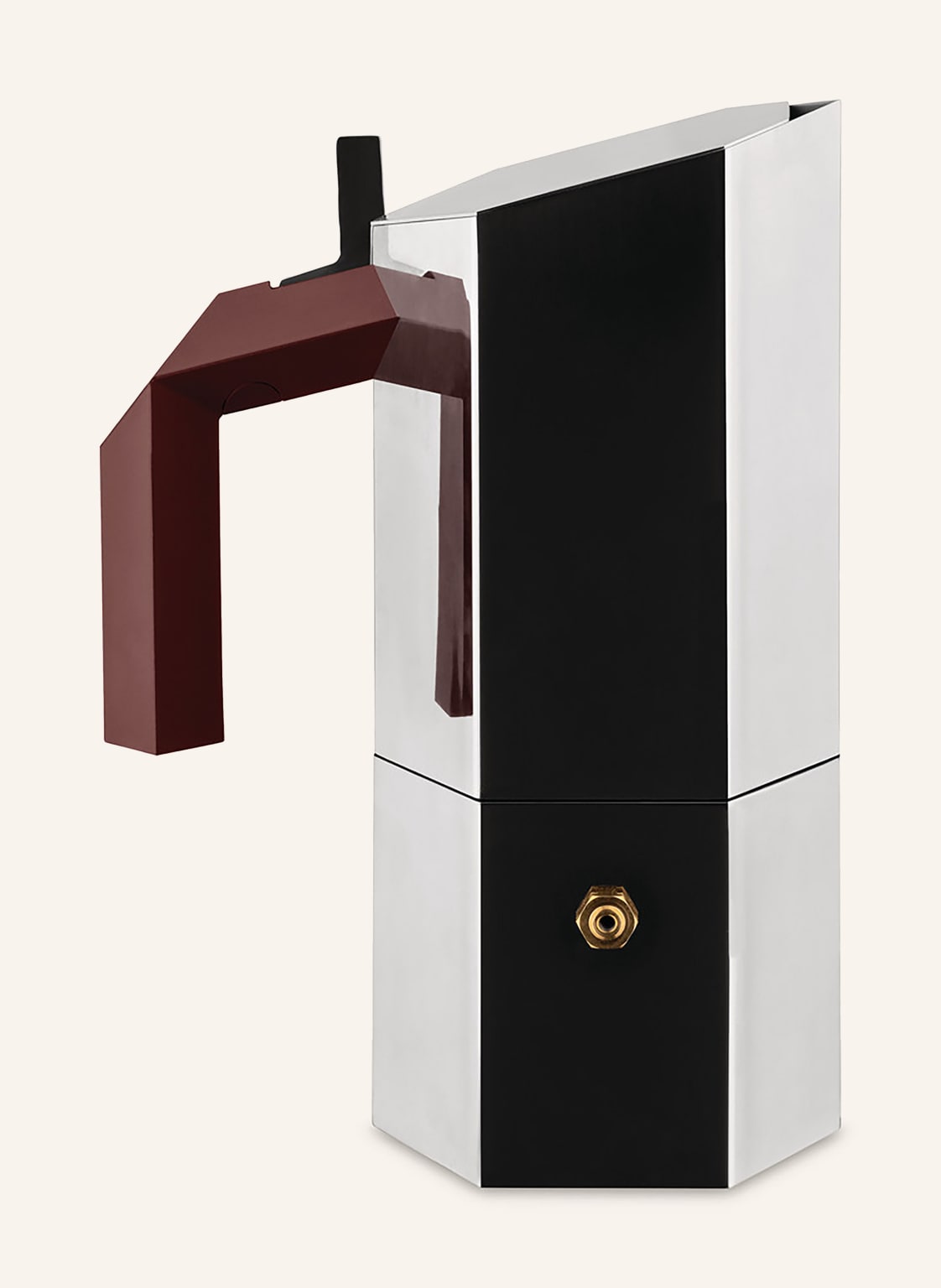 Alessi Espressokocher Menhir silber Alessi Espressokocher Menhir silber von Alessi
