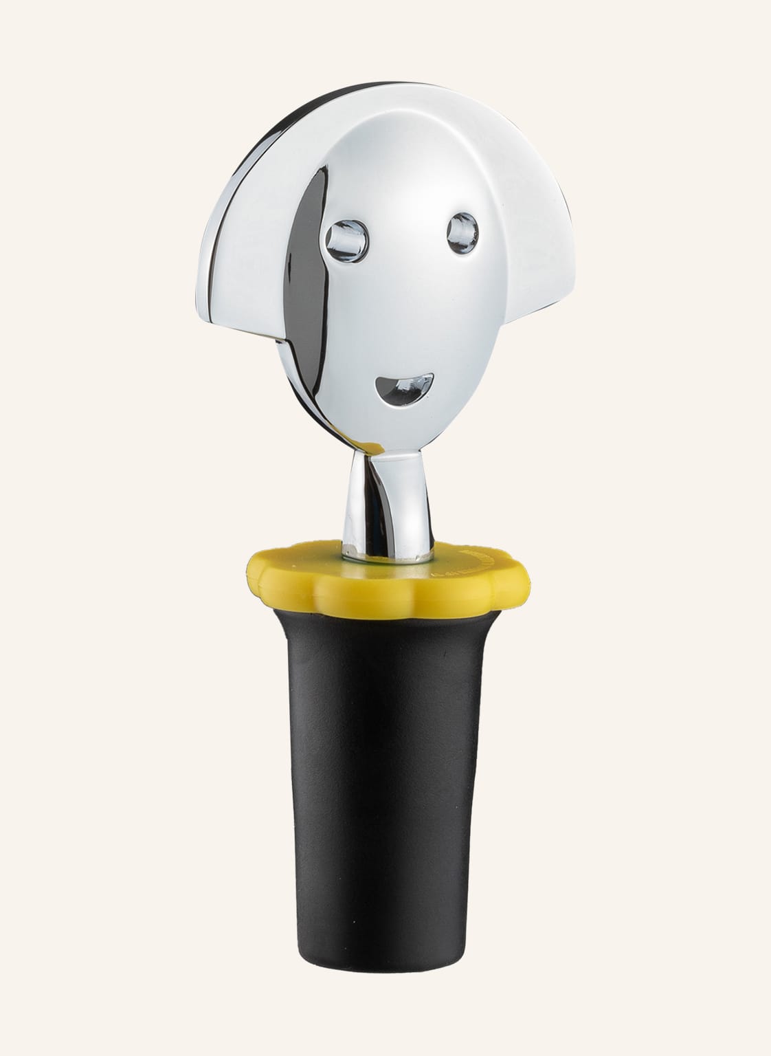 Alessi Flaschenverschluss Anna Stop 2 schwarz Alessi Flaschenverschluss Anna Stop 2 schwarz von Alessi