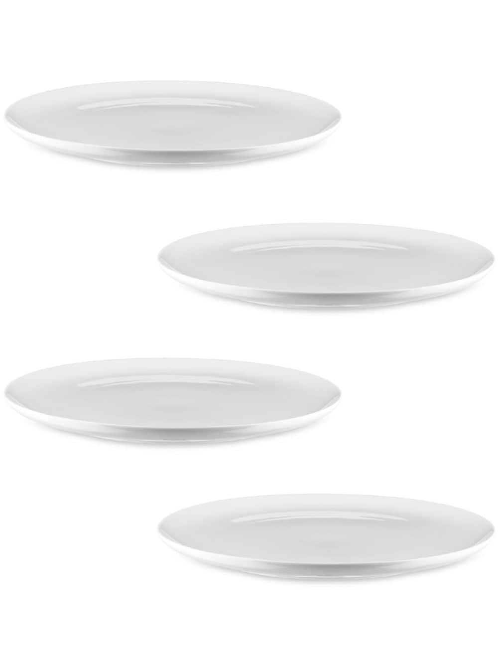 Alessi Itsumo dinner plates (set of four) - White von Alessi