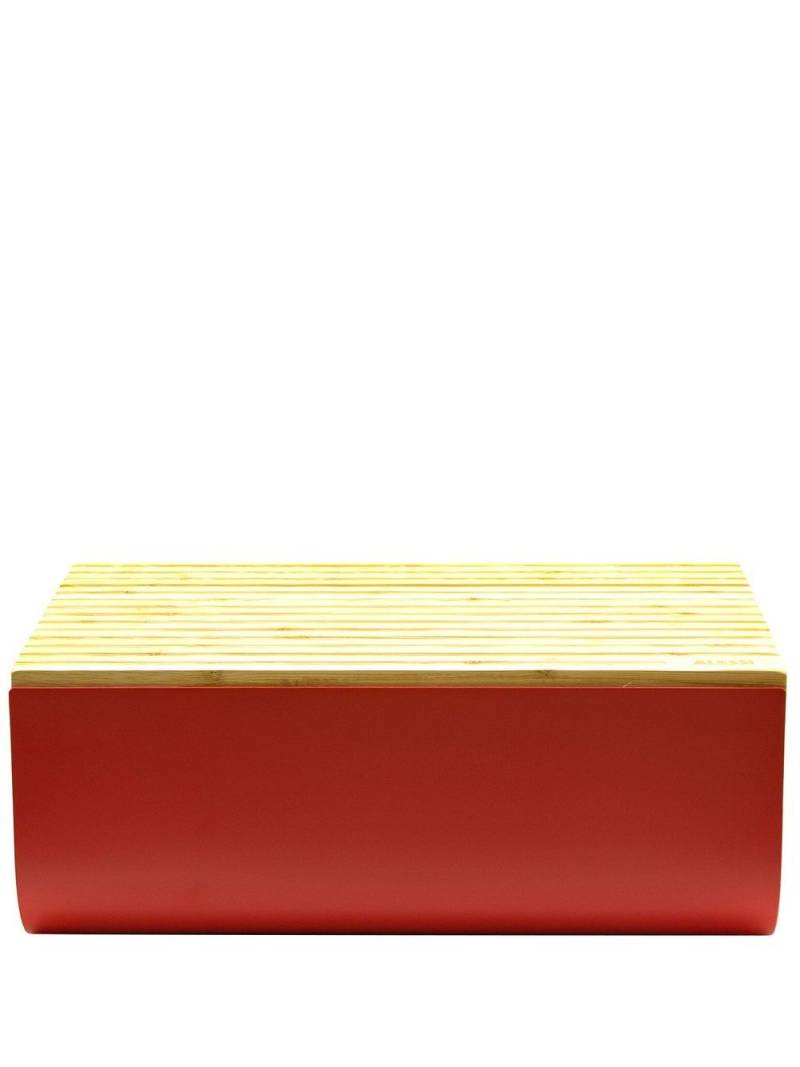 Alessi Mattina Bread bin - Red von Alessi