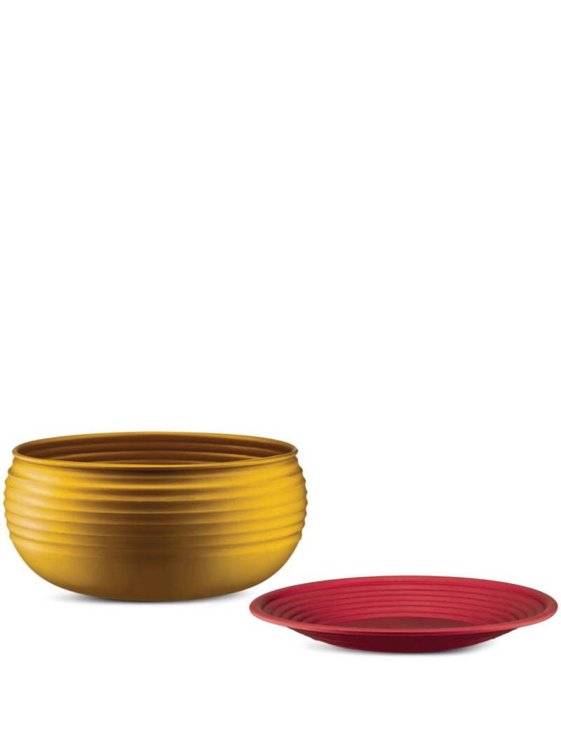 Alessi Ondine box and tray set (set of two) - Red von Alessi