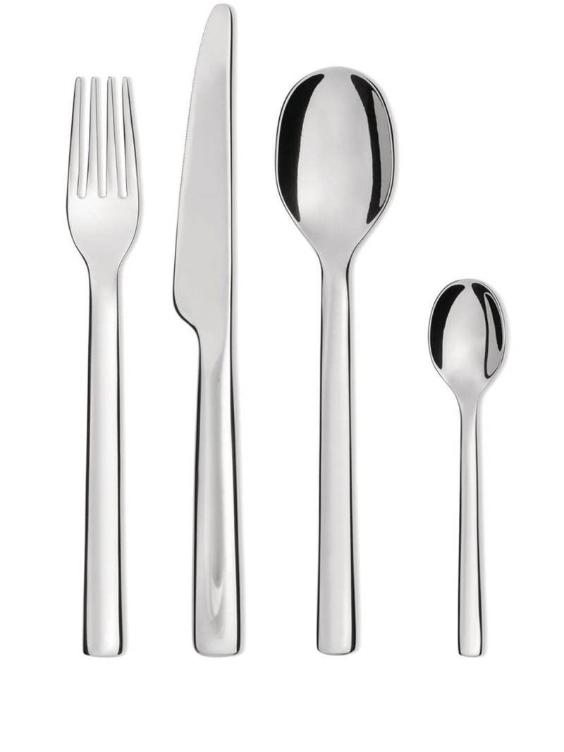 Alessi Ovale 24-piece cutlery set - Silver von Alessi