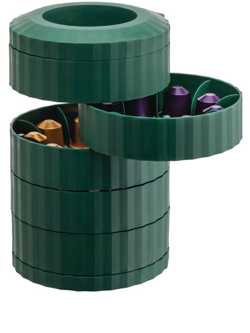 Alessi Plisse capsule dispenser - Green von Alessi