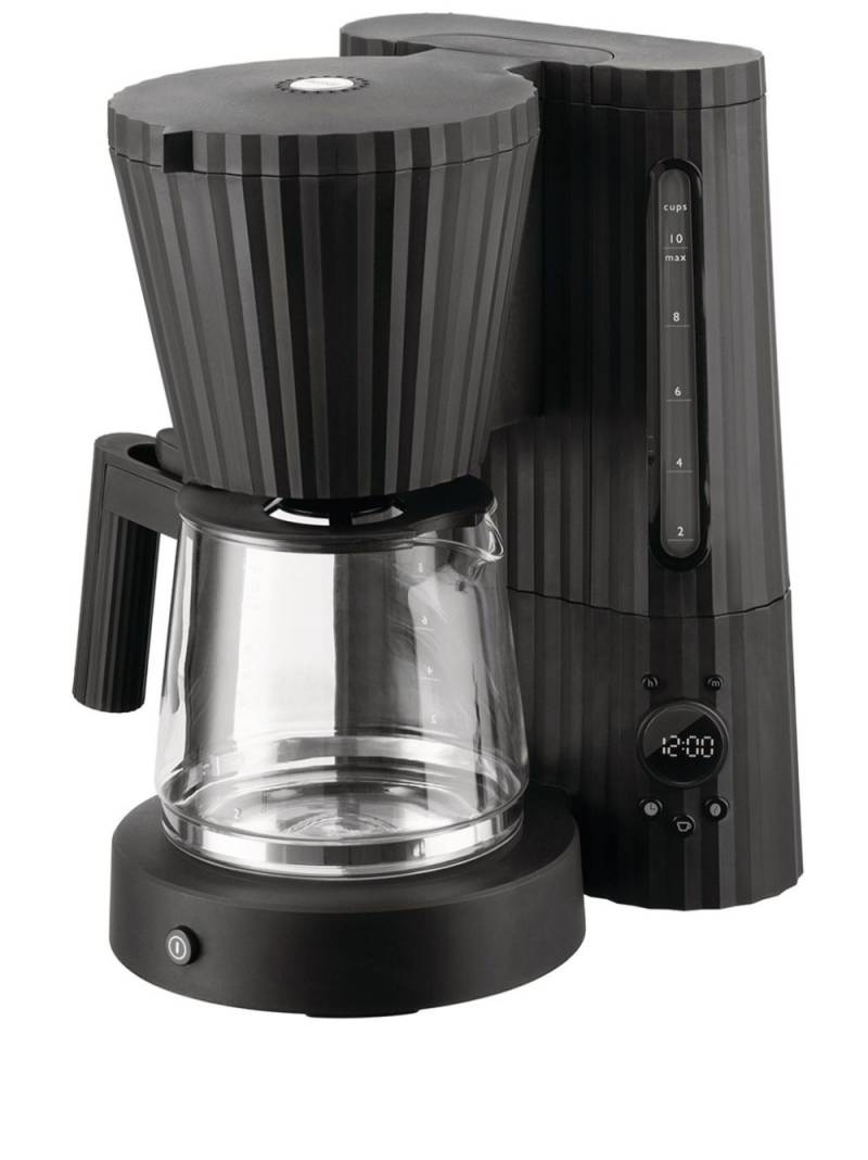 Alessi Plissé filtered coffee machine - Black von Alessi