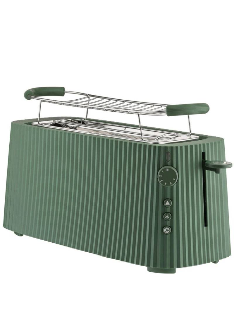 Alessi Plissé long toaster - Green von Alessi