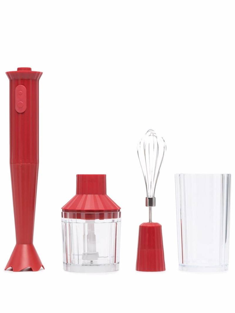 Alessi Plissé mixer set - Red von Alessi