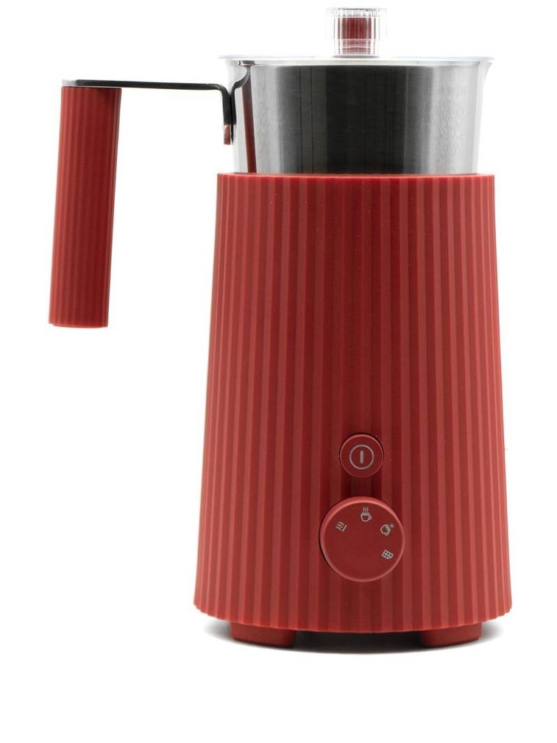 Alessi Plissé multi-function milk frother - Red von Alessi