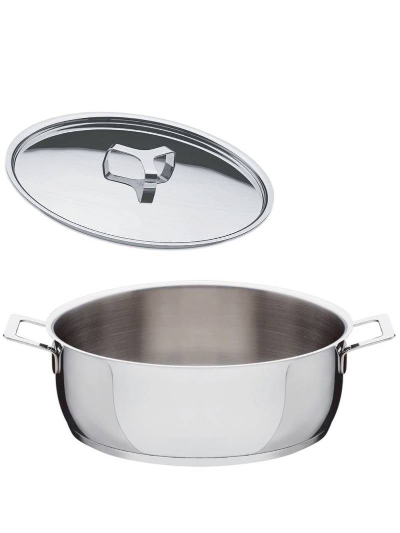 Alessi Pots&Pans stainless steel casserole - Silver von Alessi