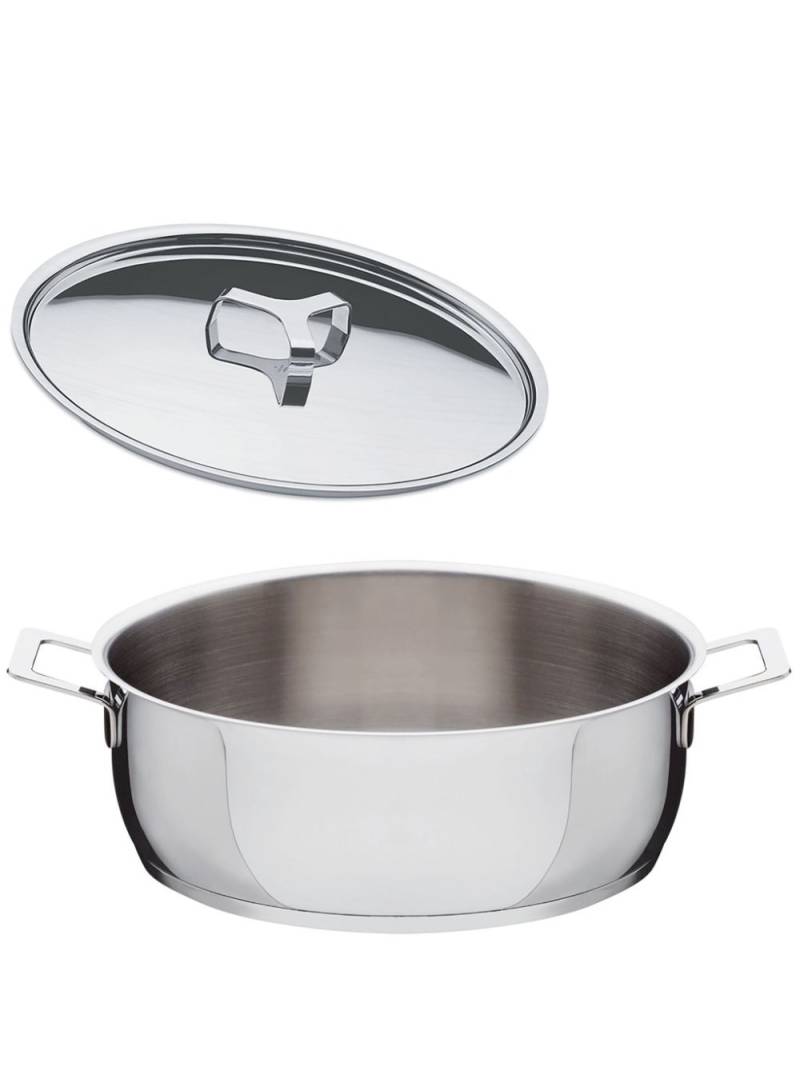 Alessi Pots&Pans stainless steel casserole - Silver von Alessi