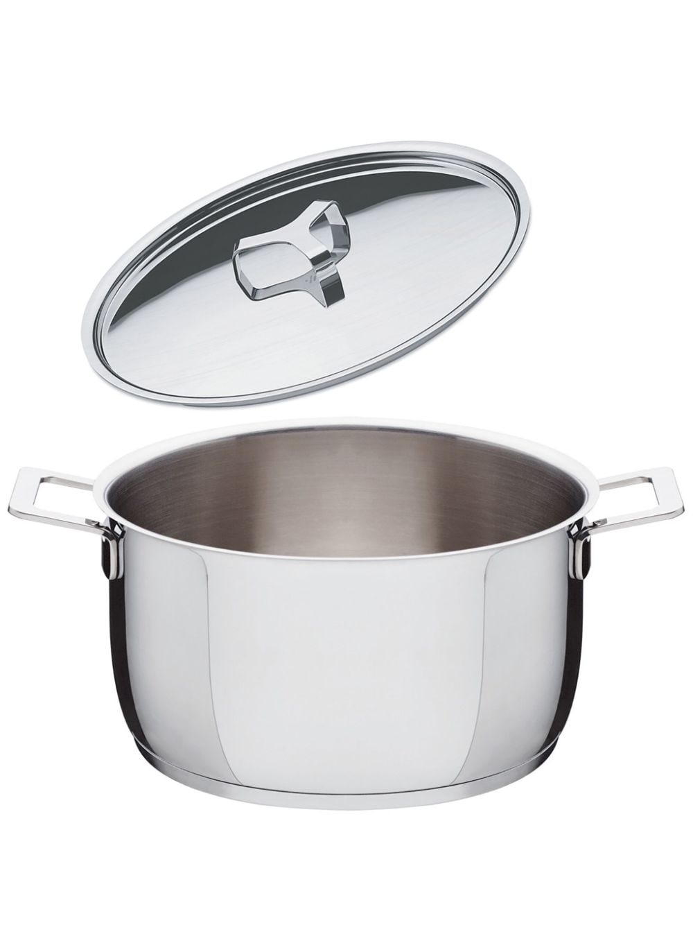 Alessi Pots&Pans stainless steel pot - Silver von Alessi