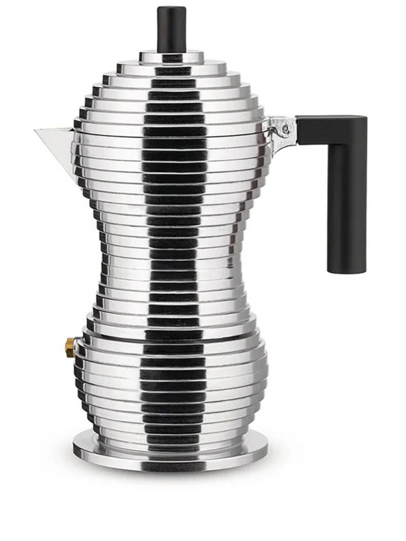 Alessi Pulcina espresso coffee maker (16.5 cm x 7.2 cm) - Black von Alessi