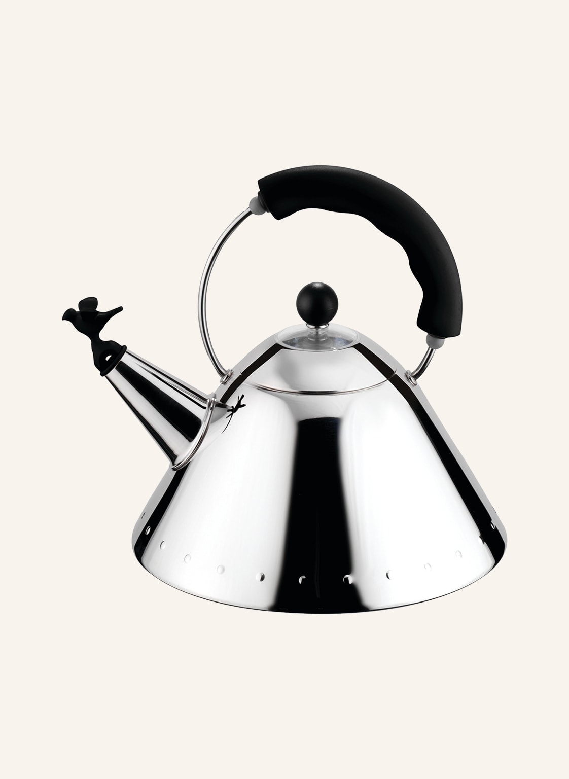 Alessi Wasserkessel 3909 schwarz von Alessi