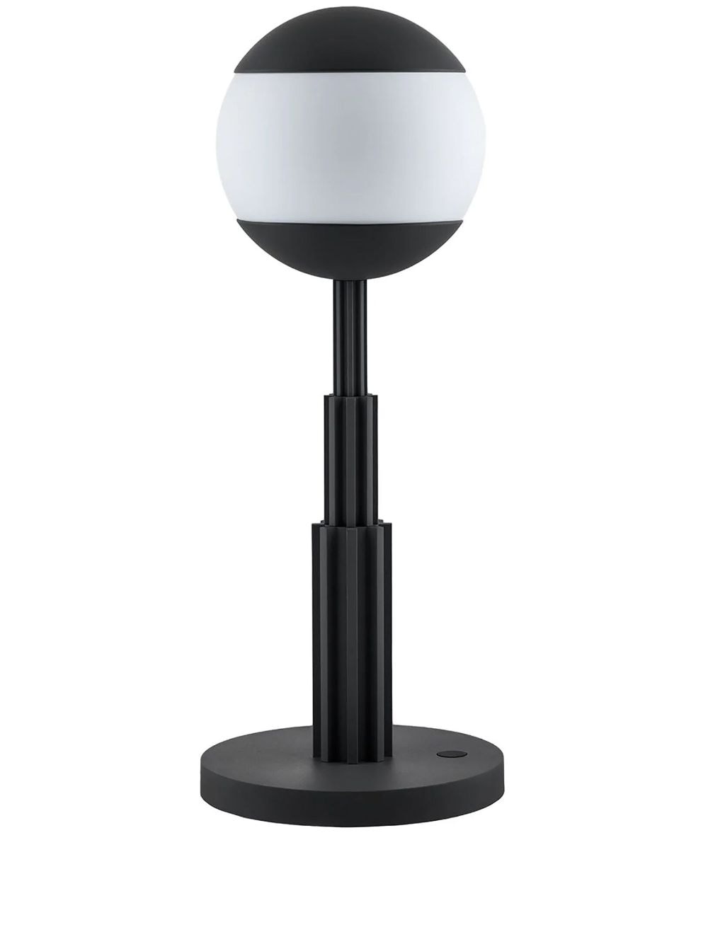 Alessi circular-design table lamp - Black von Alessi