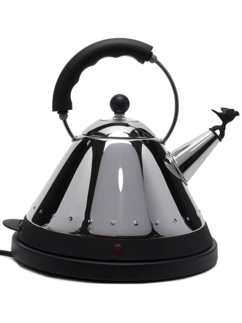 Alessi logo top-handle kettle - Silver von Alessi