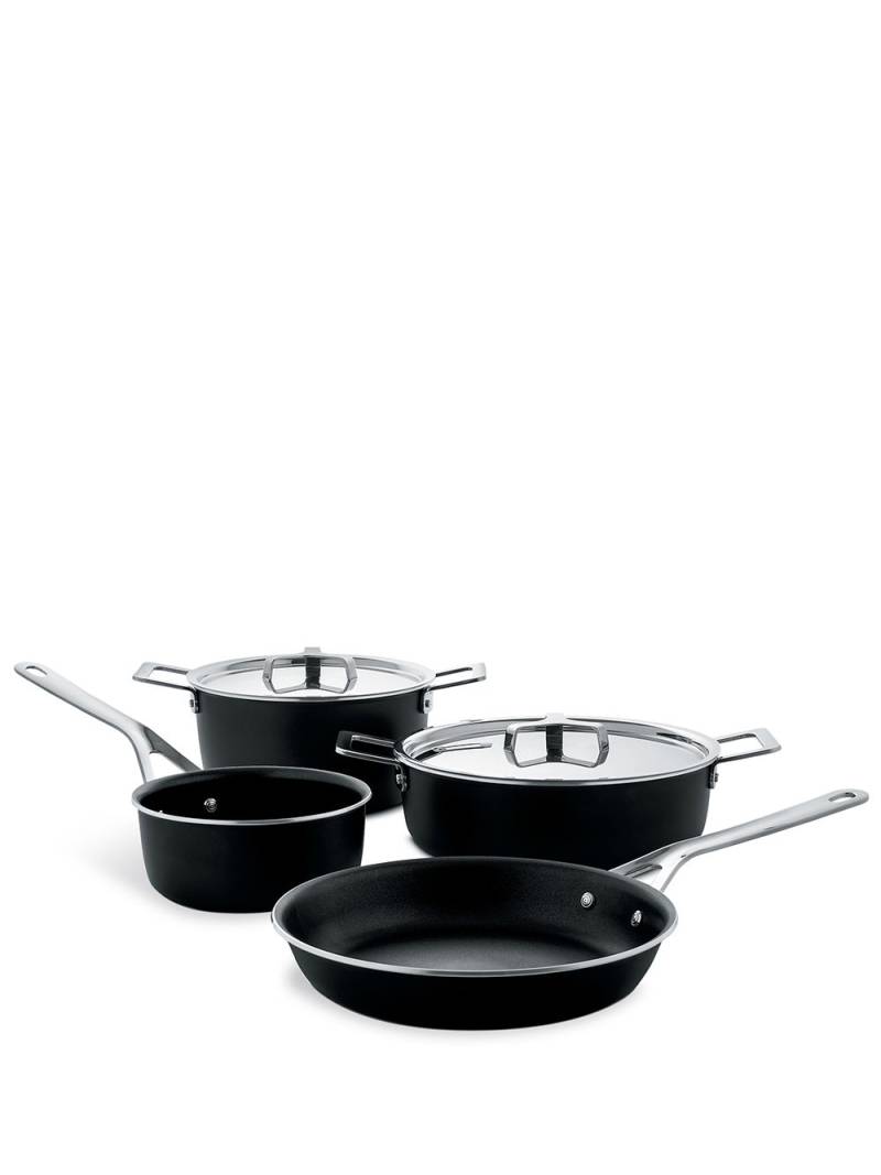 Alessi pots and pans (set of 6) - Black von Alessi