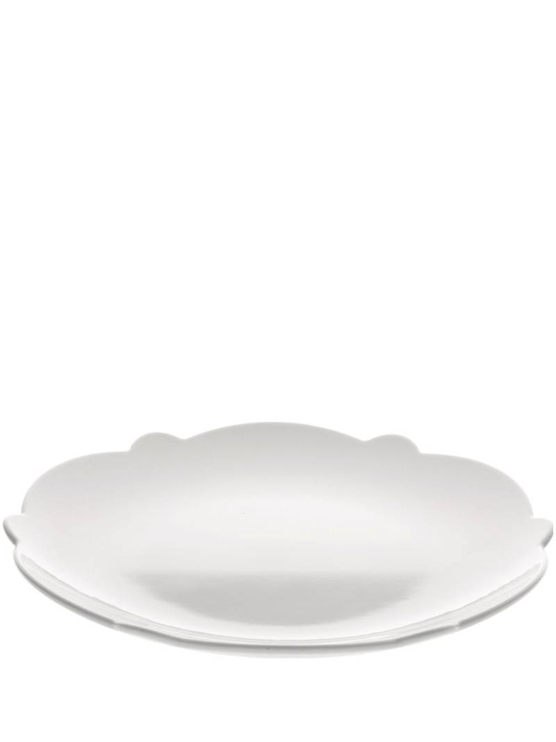 Alessi scallop-edge round plate - White von Alessi