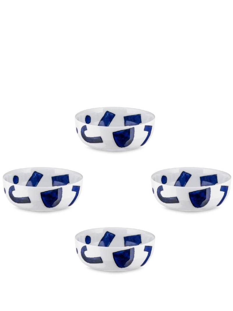 Alessi x Naoto Fukasawa Itsumo bowls (set of four) - White von Alessi