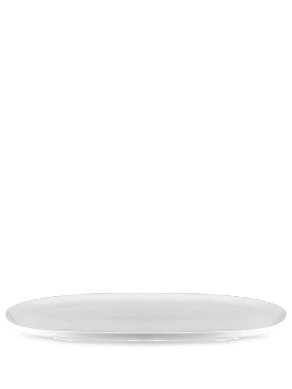 Alessi x Naoto Fukasawa Itsumo serving plate (36cm x 25cm) - White von Alessi