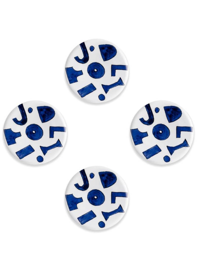 Alessi x Naoto Fukasawa Itsumo side plates (set of four) - White von Alessi