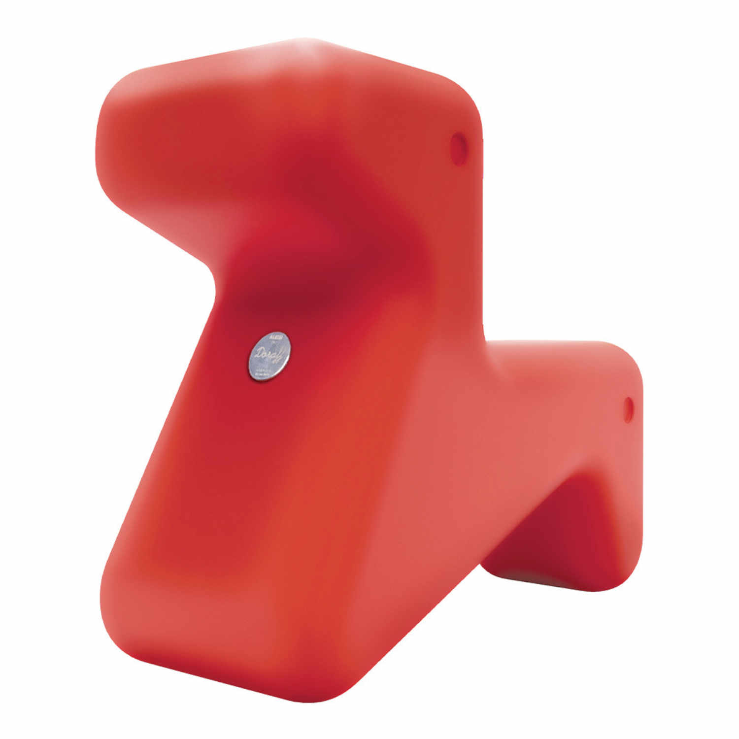 Doraff Kinderhocker, Farbe rot von Alessi