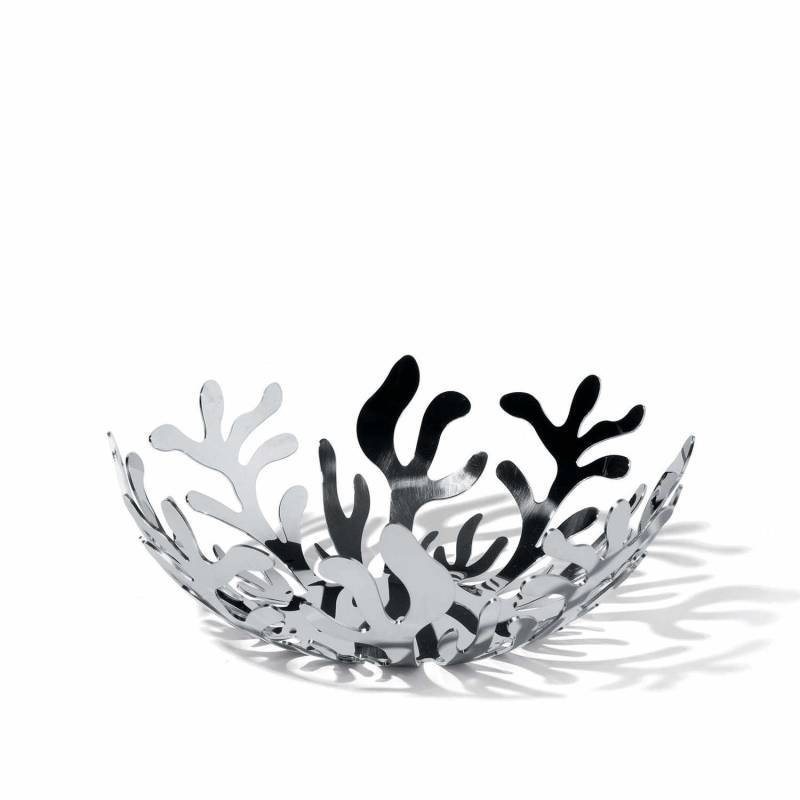 Mediterraneo Schale, Farbe edelstahl, Grösse d. 21 cm / h. 9,5 cm von Alessi