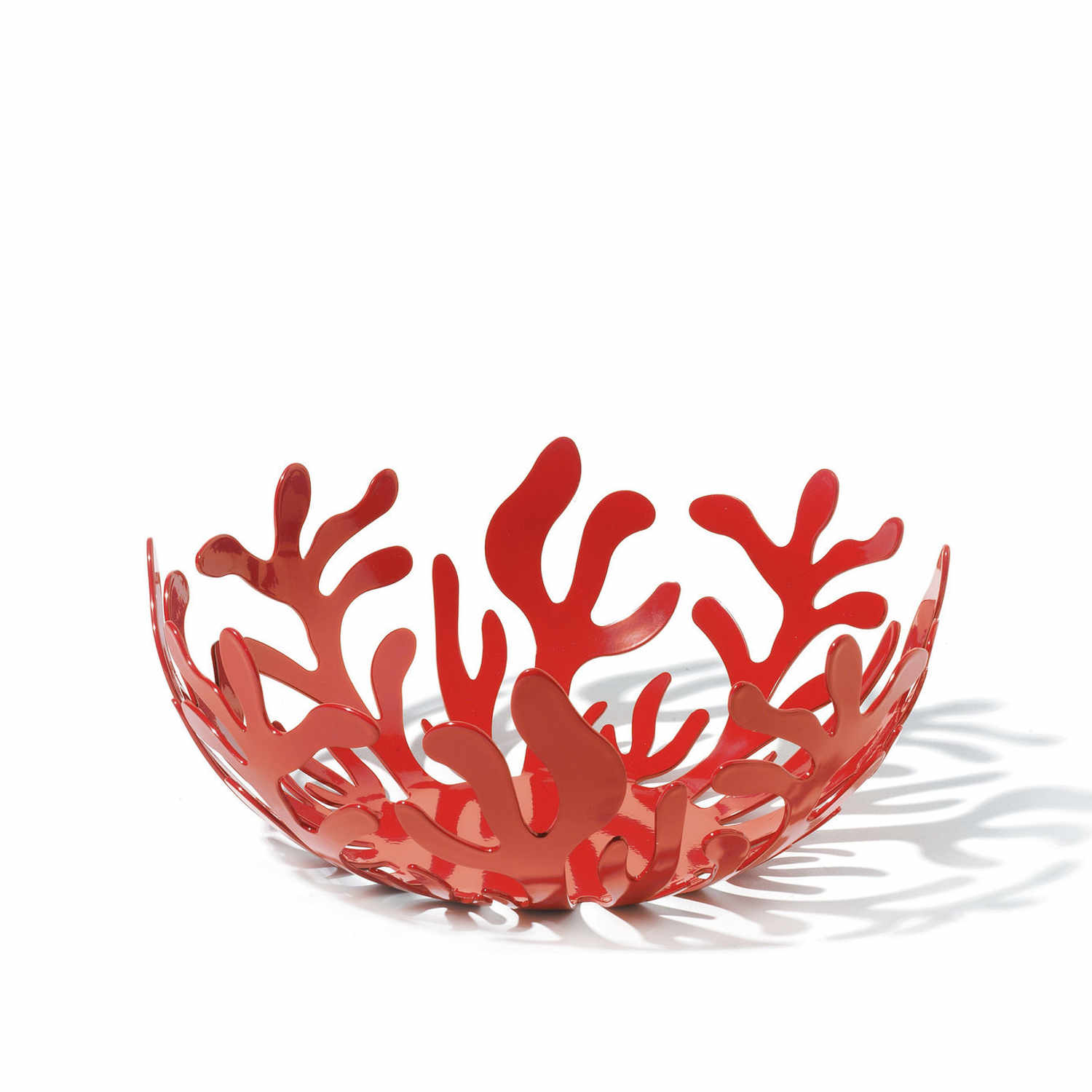 Mediterraneo Schale, Farbe rot, Grösse d. 21 cm / h. 9,5 cm von Alessi