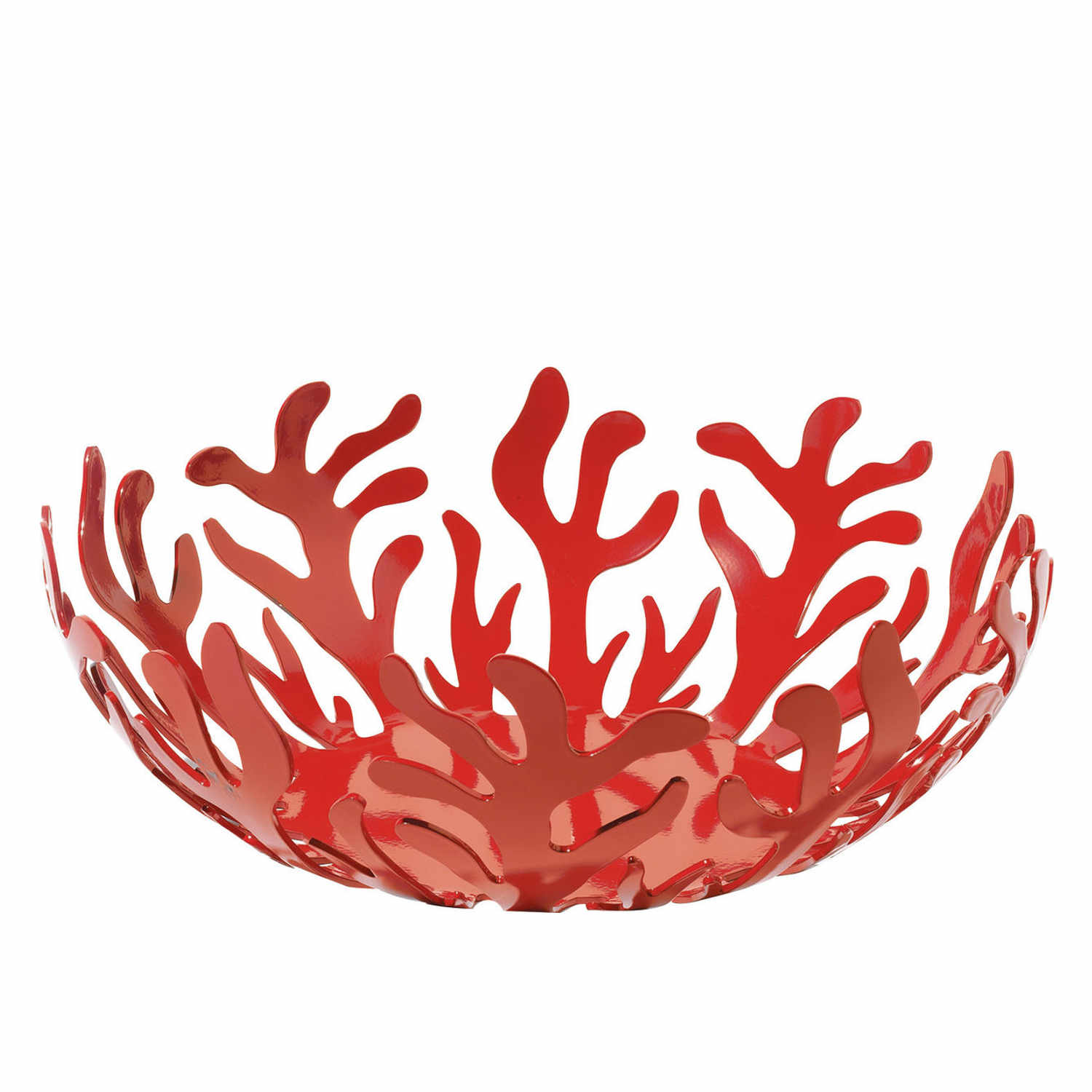 Mediterraneo Schale, Farbe rot, Grösse d. 25 cm / h. 9 cm von Alessi