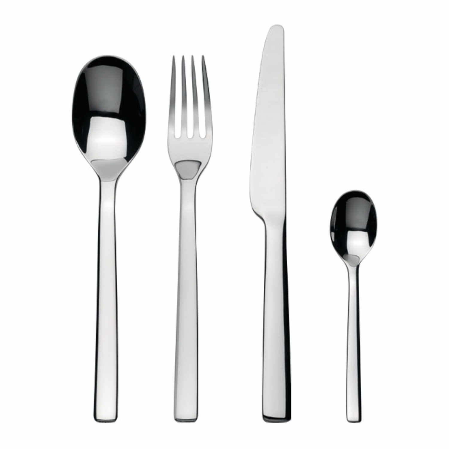 Ovale 24-teiliges Besteckset von Alessi