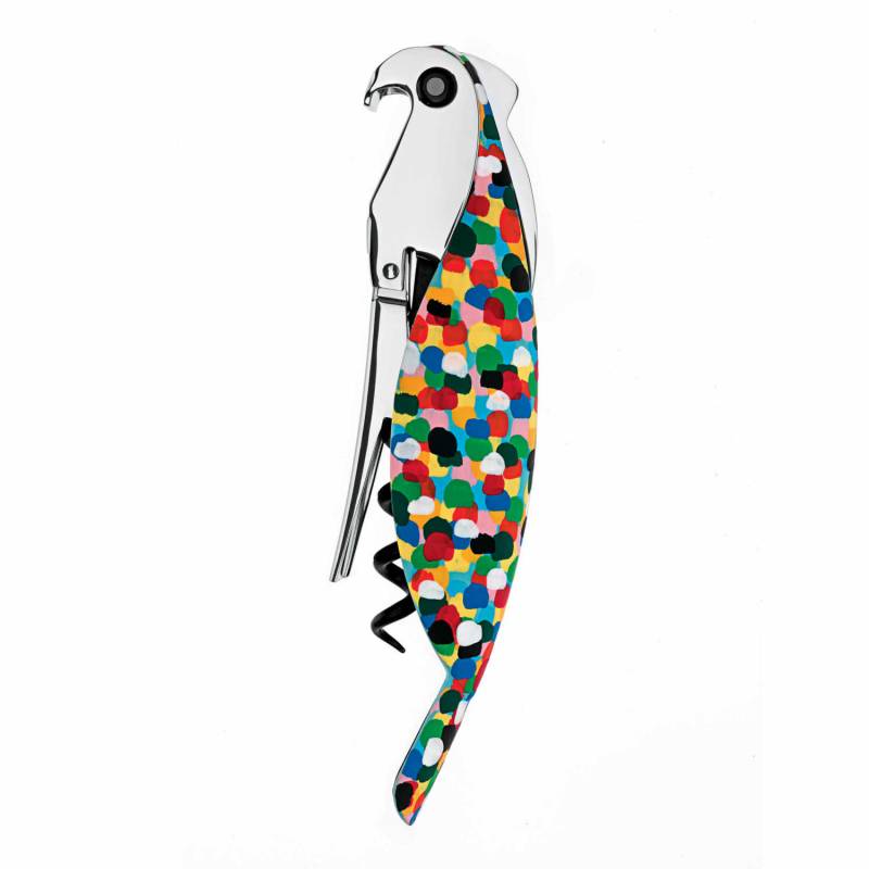 Parrot Korkenzieher, Farbe proust von Alessi