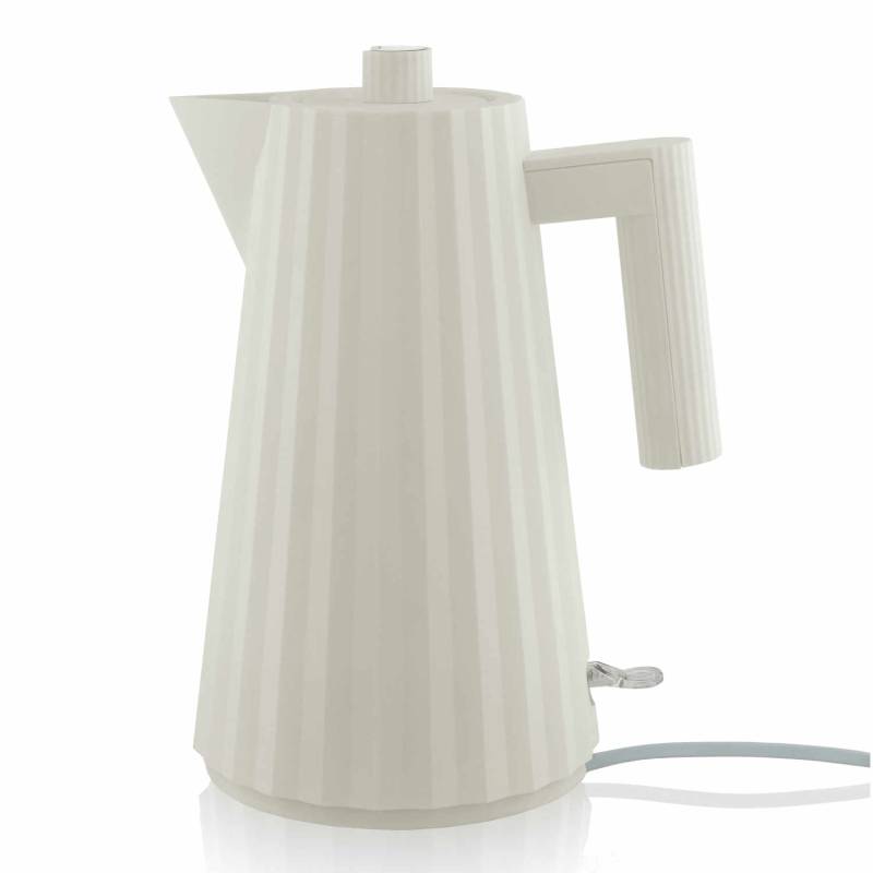 Plissé Wasserkocher, Inhalt 170 cl, Farbe weiss von Alessi