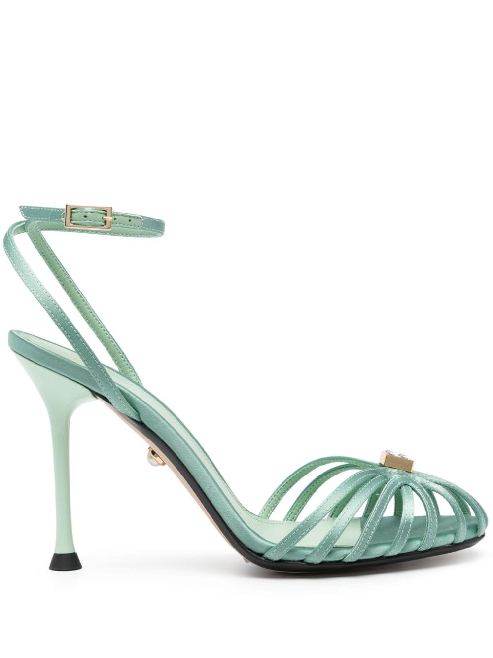 Alevì Kida 95mm sandals - Green von Alevì