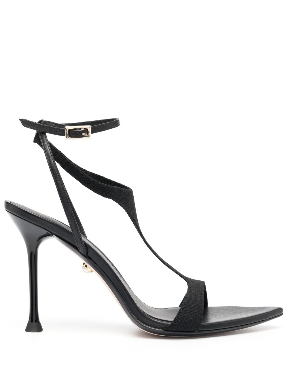 Alevì pointy-toe stiletto pumps - Black von Alevì