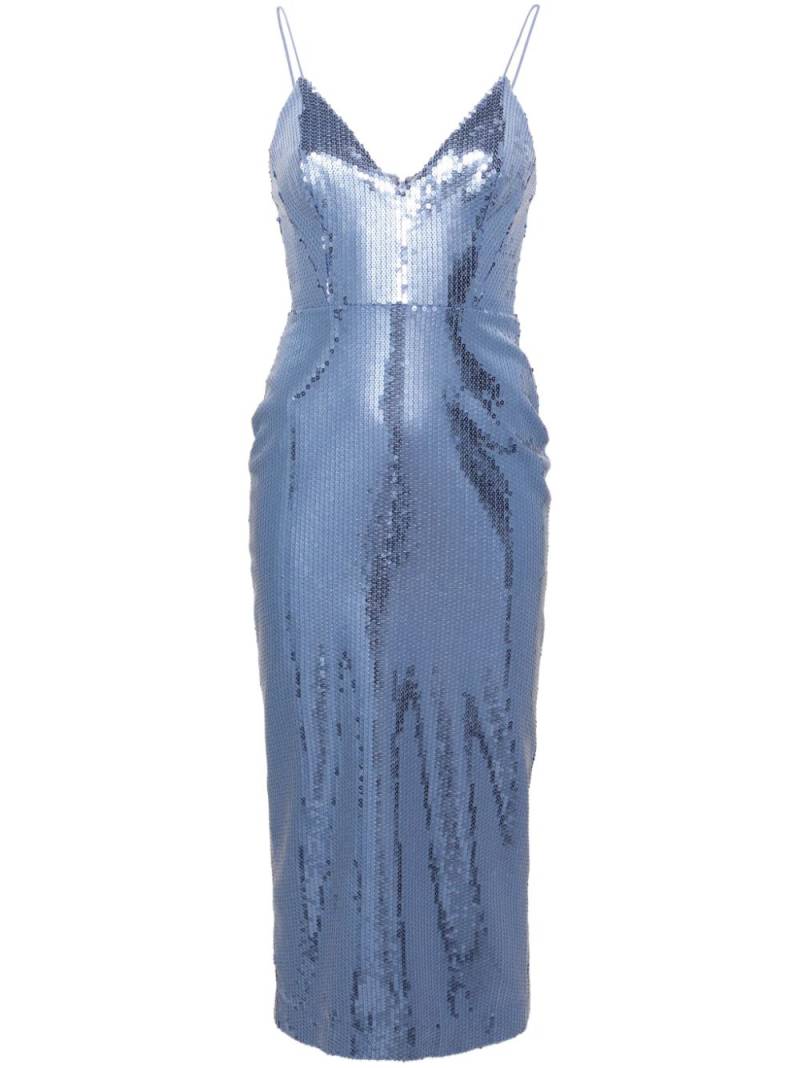 Alex Perry Bikini midi dress - Blue von Alex Perry