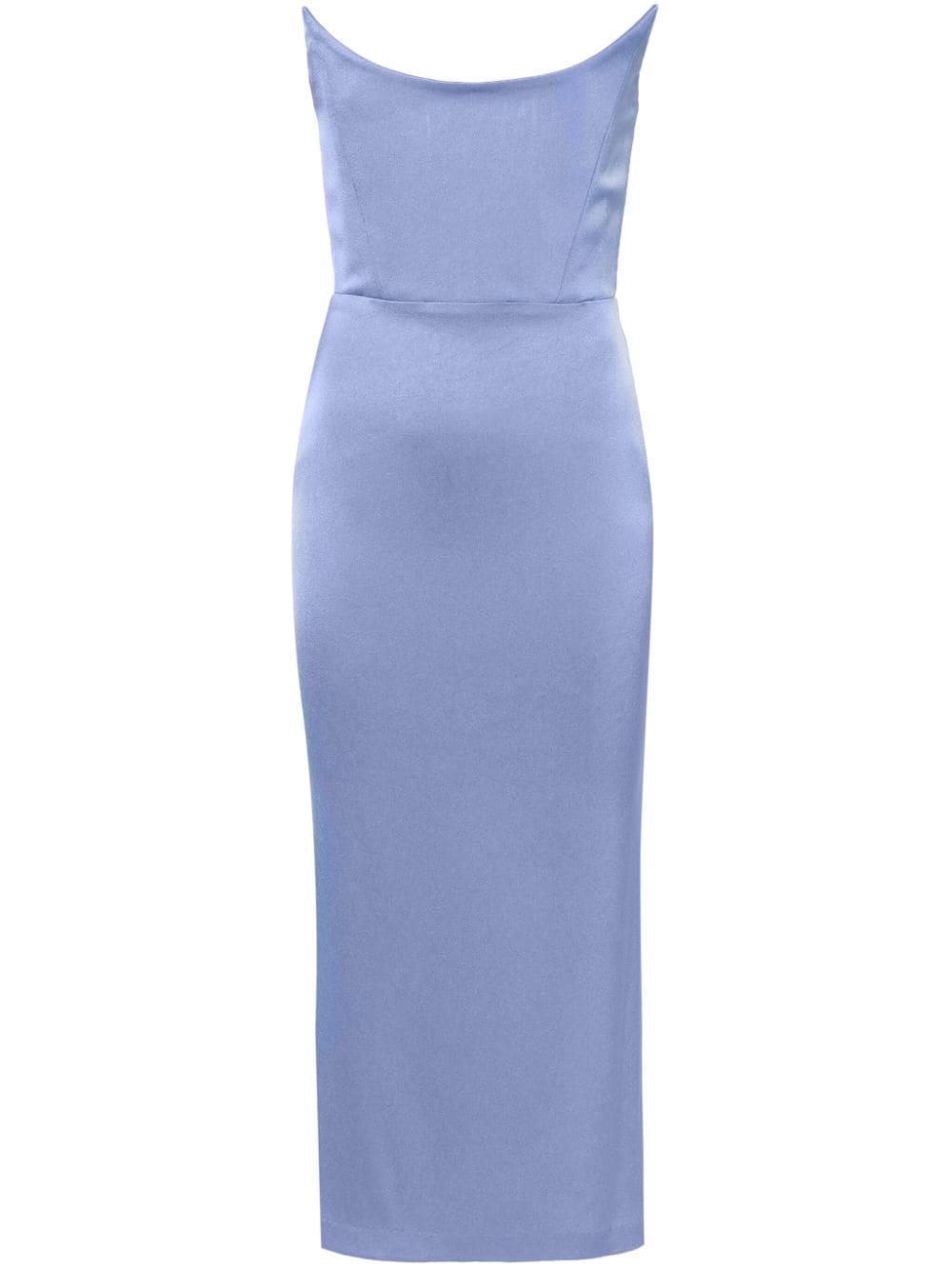 Alex Perry corset-style strapless dress - Blue von Alex Perry