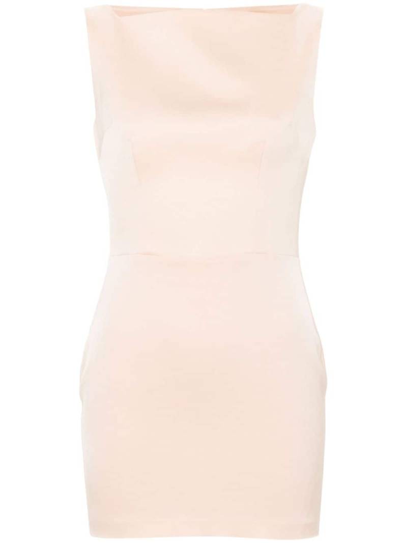 Alex Perry draped satin mini dress - Pink von Alex Perry