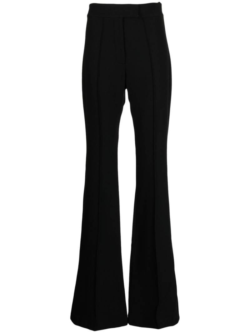 Alex Perry high-waisted flared trousers - Black von Alex Perry