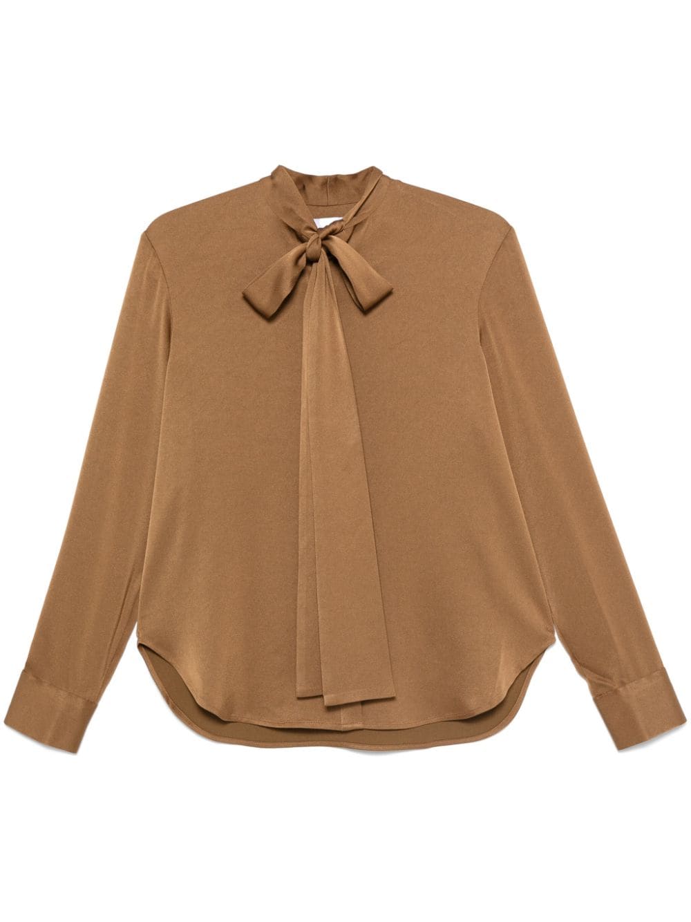 Alex Perry satin shirt - Brown von Alex Perry