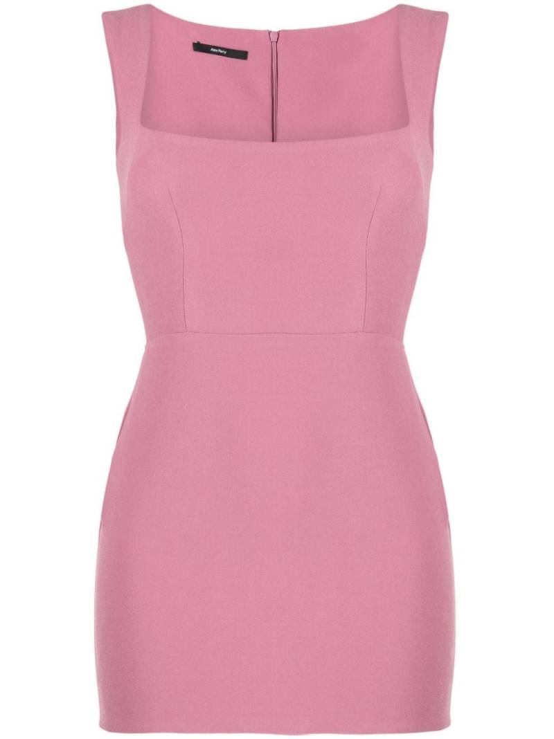 Alex Perry square-neck minidress - Pink von Alex Perry