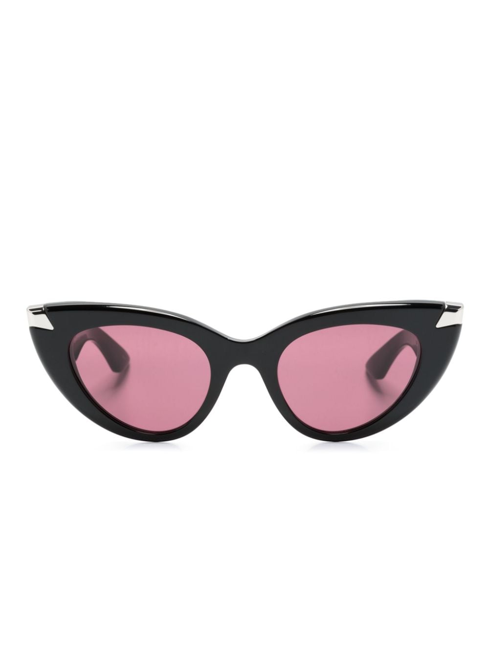 Alexander McQueen Eyewear 0442S cat-eye sunglasses - Black von Alexander McQueen Eyewear