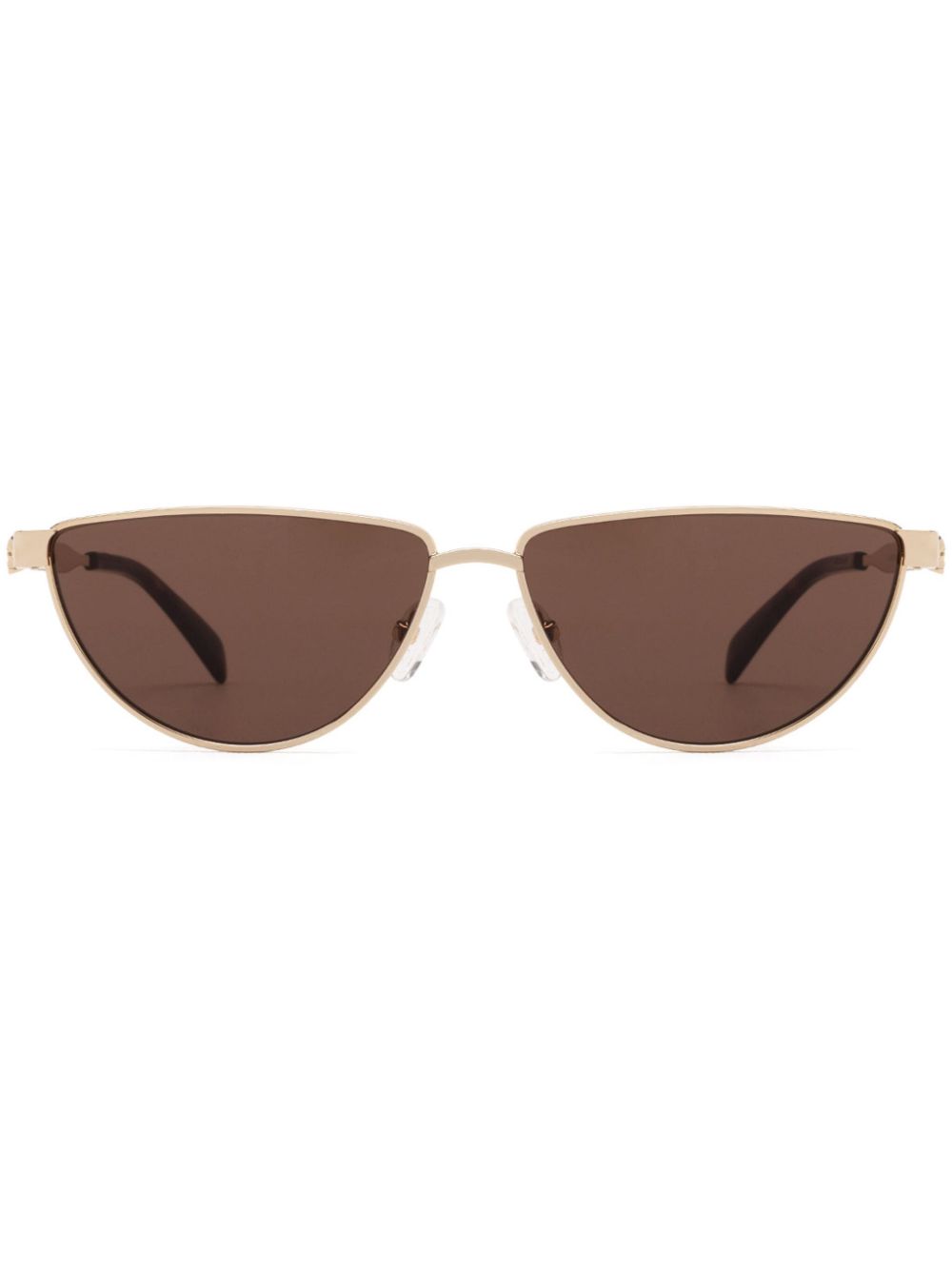 Alexander McQueen Eyewear AM0456S sunglasses - Gold von Alexander McQueen Eyewear