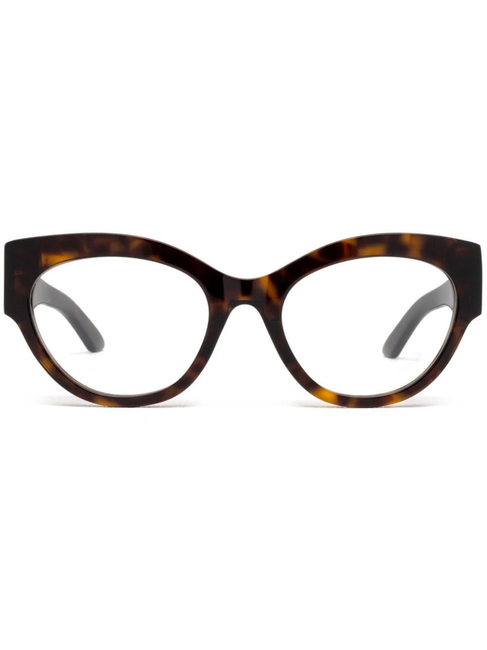 Alexander McQueen Eyewear cat-eye glasses - Brown von Alexander McQueen Eyewear