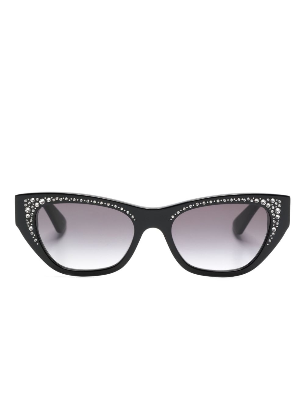 Alexander McQueen Eyewear cat-eye sunglasses - Black von Alexander McQueen Eyewear